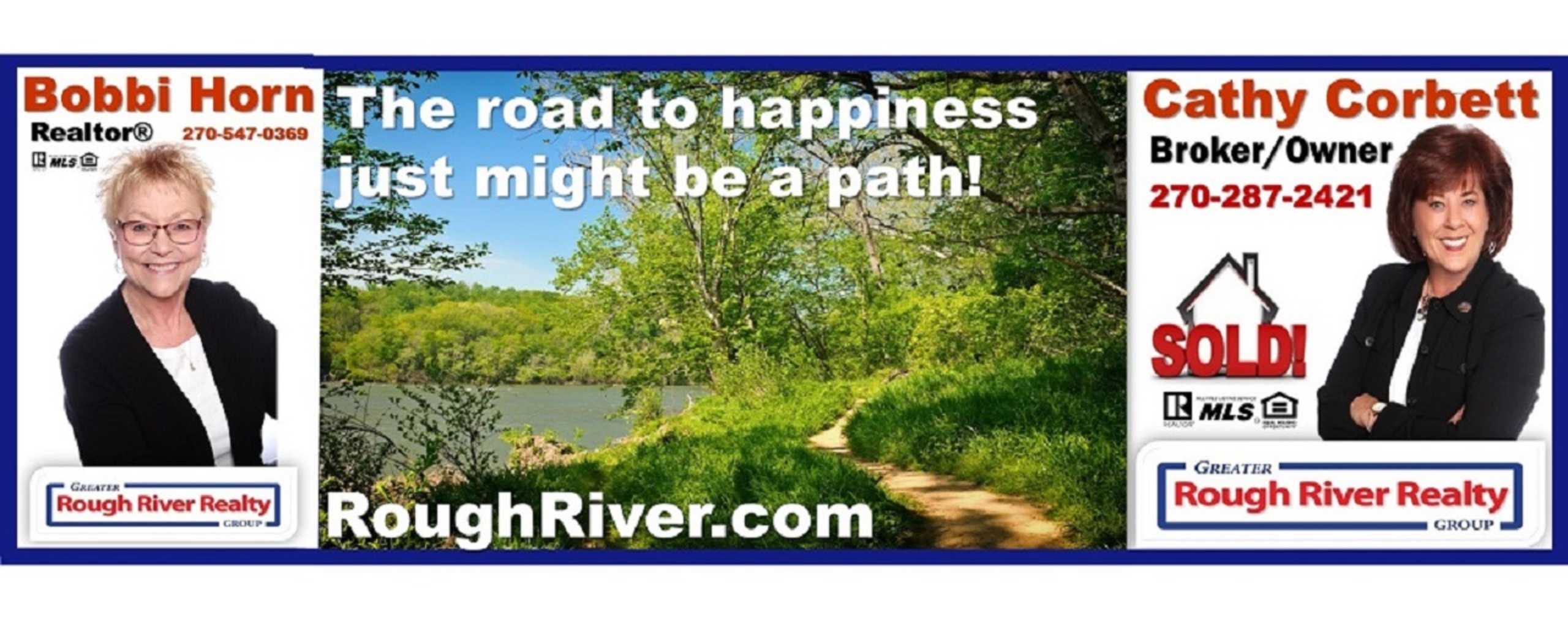 Your road to happiness is a lake path!