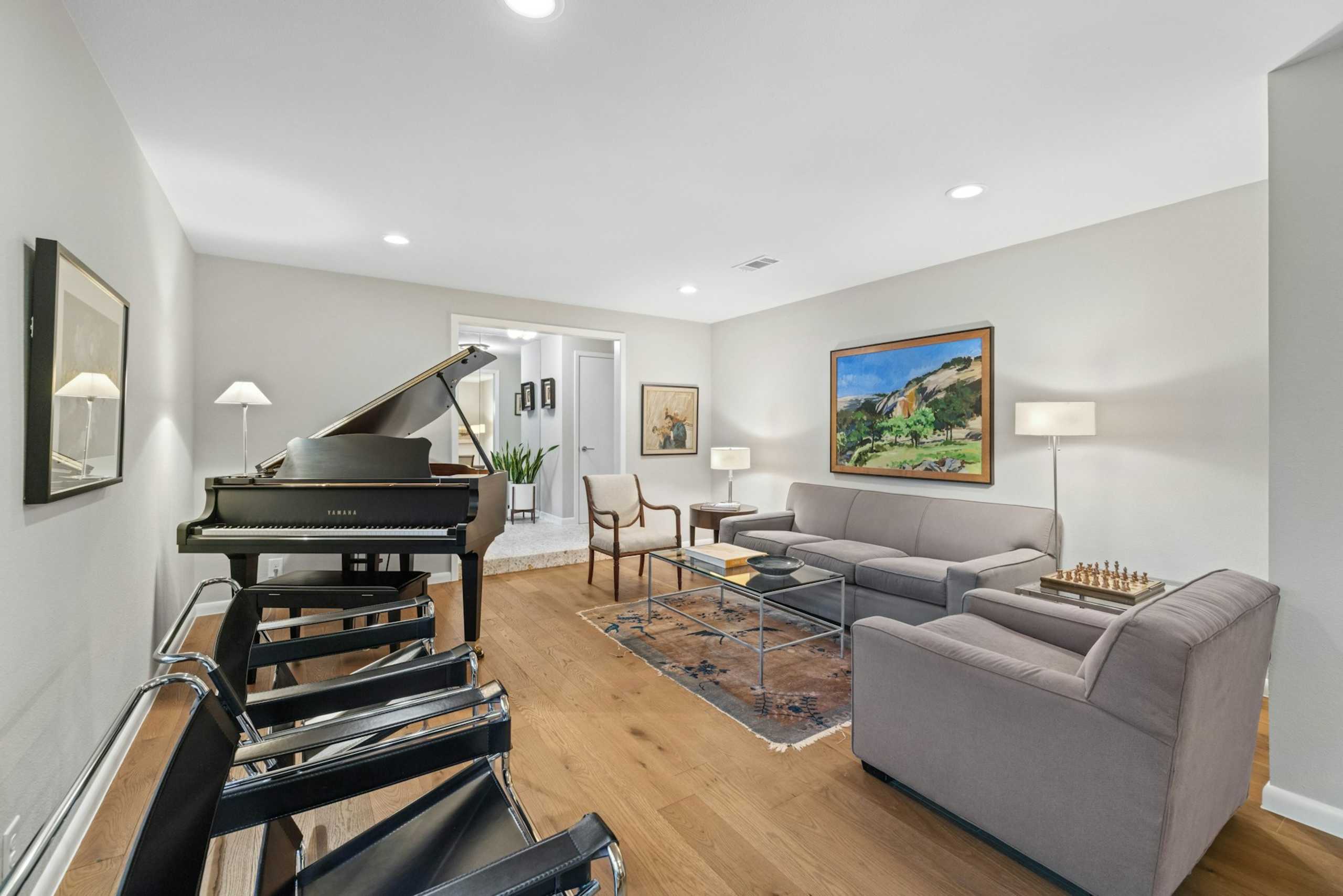 Beautifully-remodeled with the home's mid-century design in mind