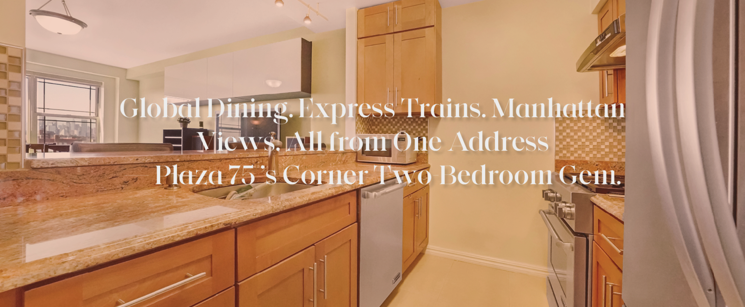 Transit Perfection: Corner Two-Bedroom Condo Steps from 7, E, F, M, R Lines