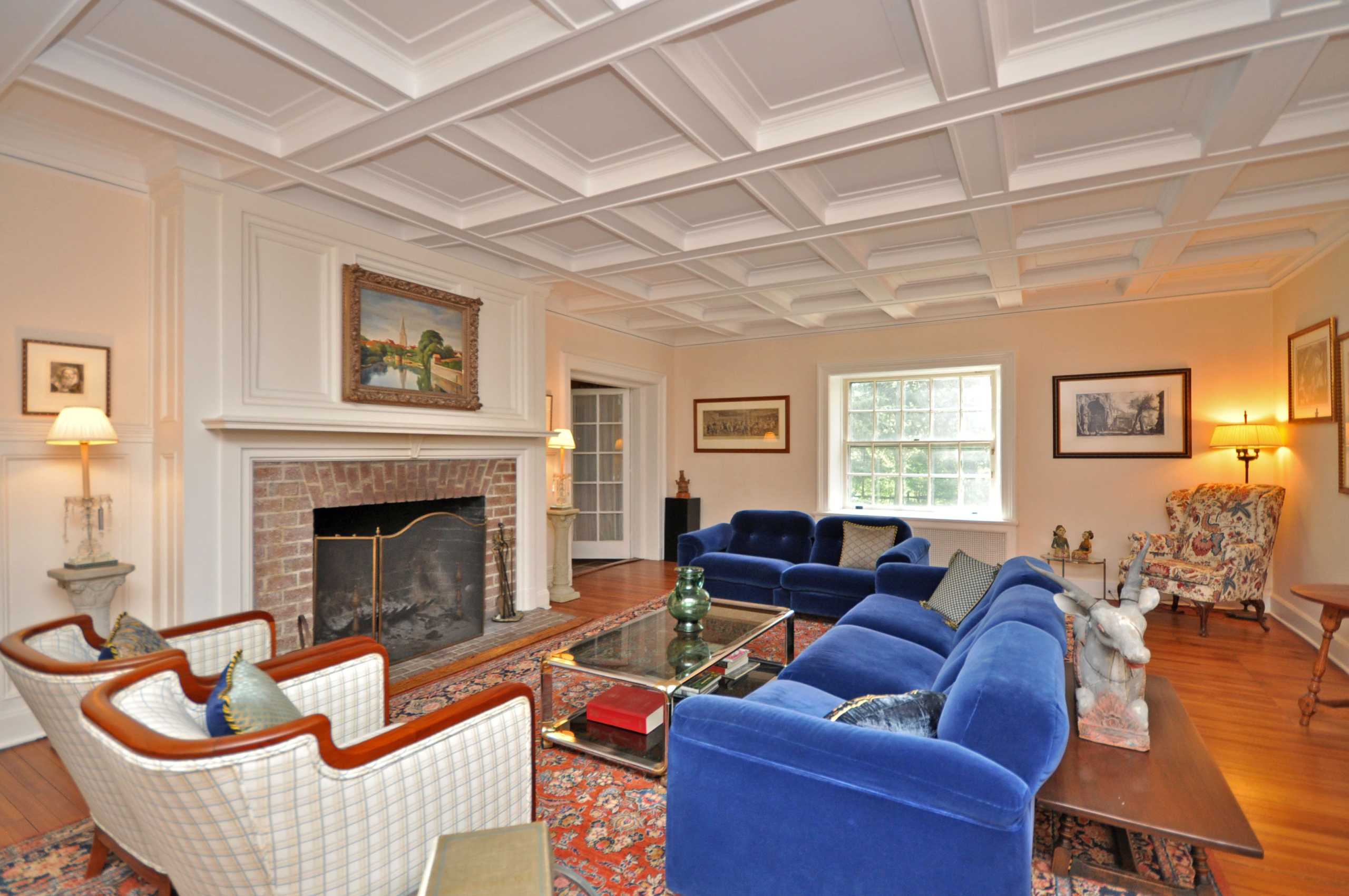Coffered Ceilings & Gorgeous Floors