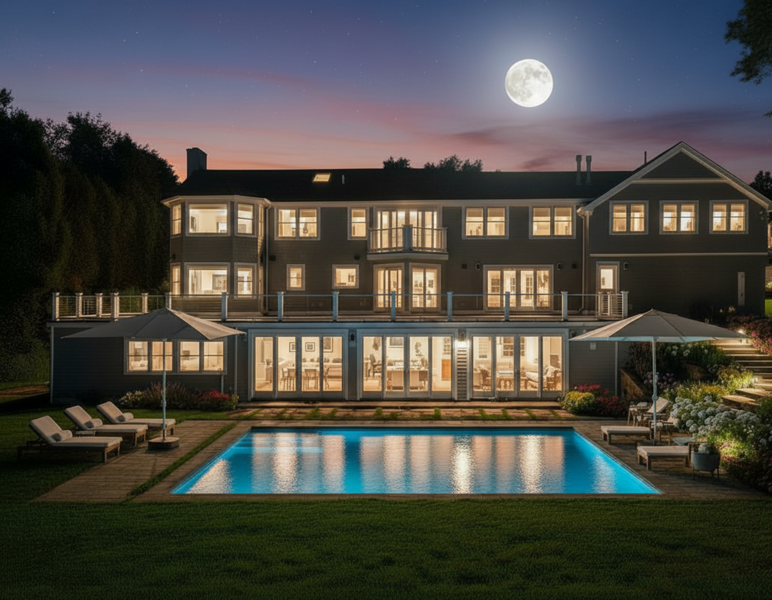 Beautiful properties with amazing views