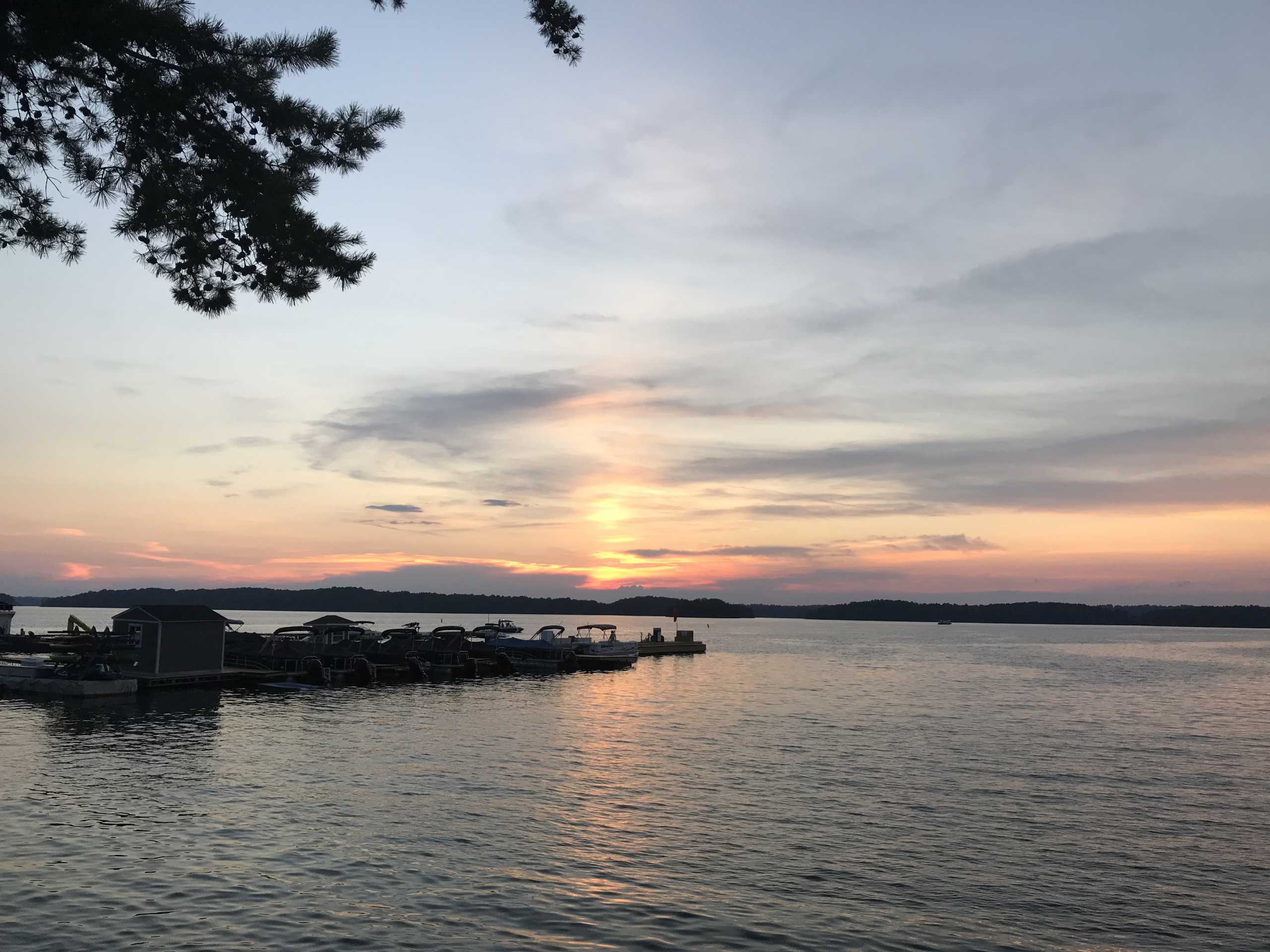 Georgia...Sunset over Lake Lanier