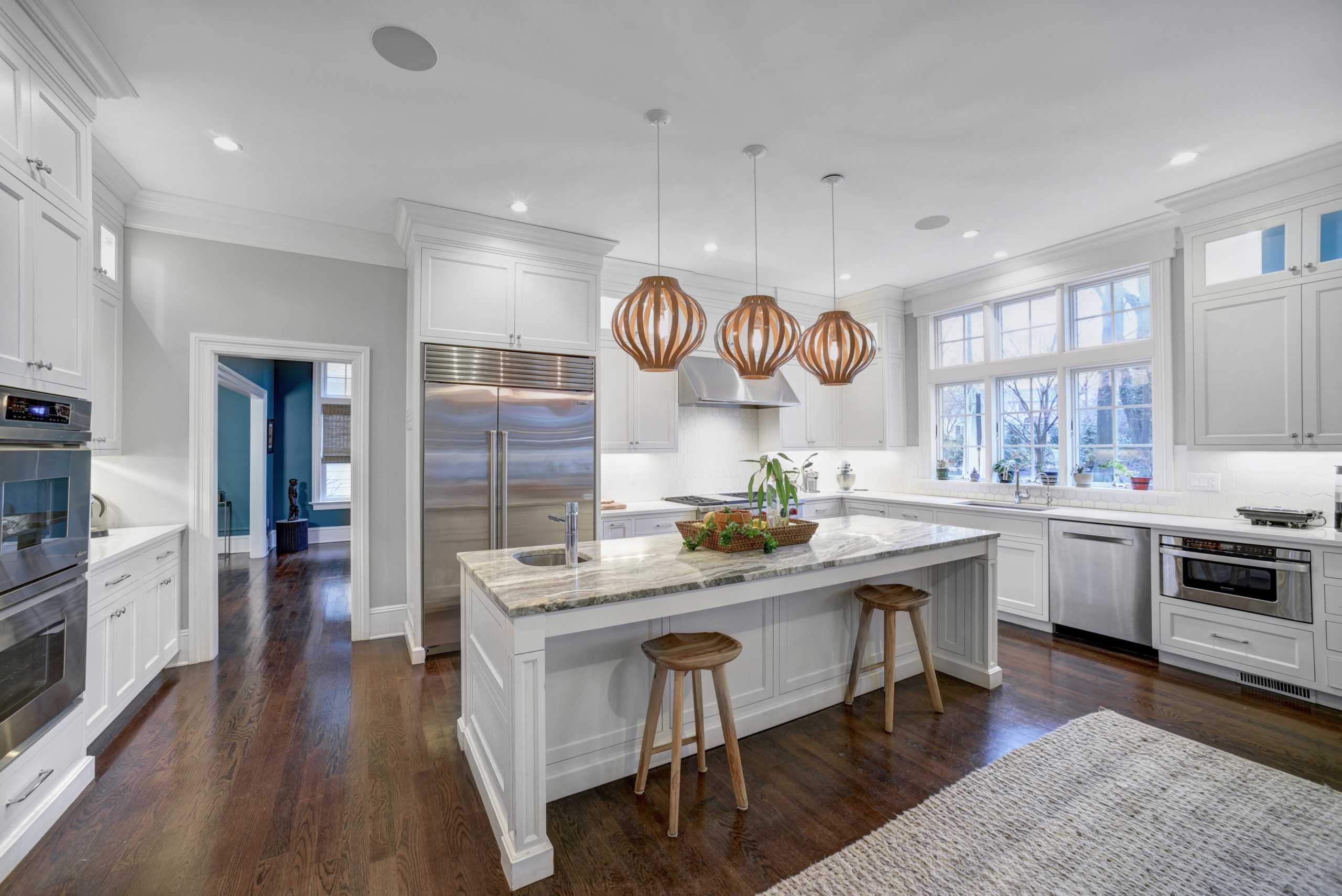 Gorgeous custom chef's kitchen