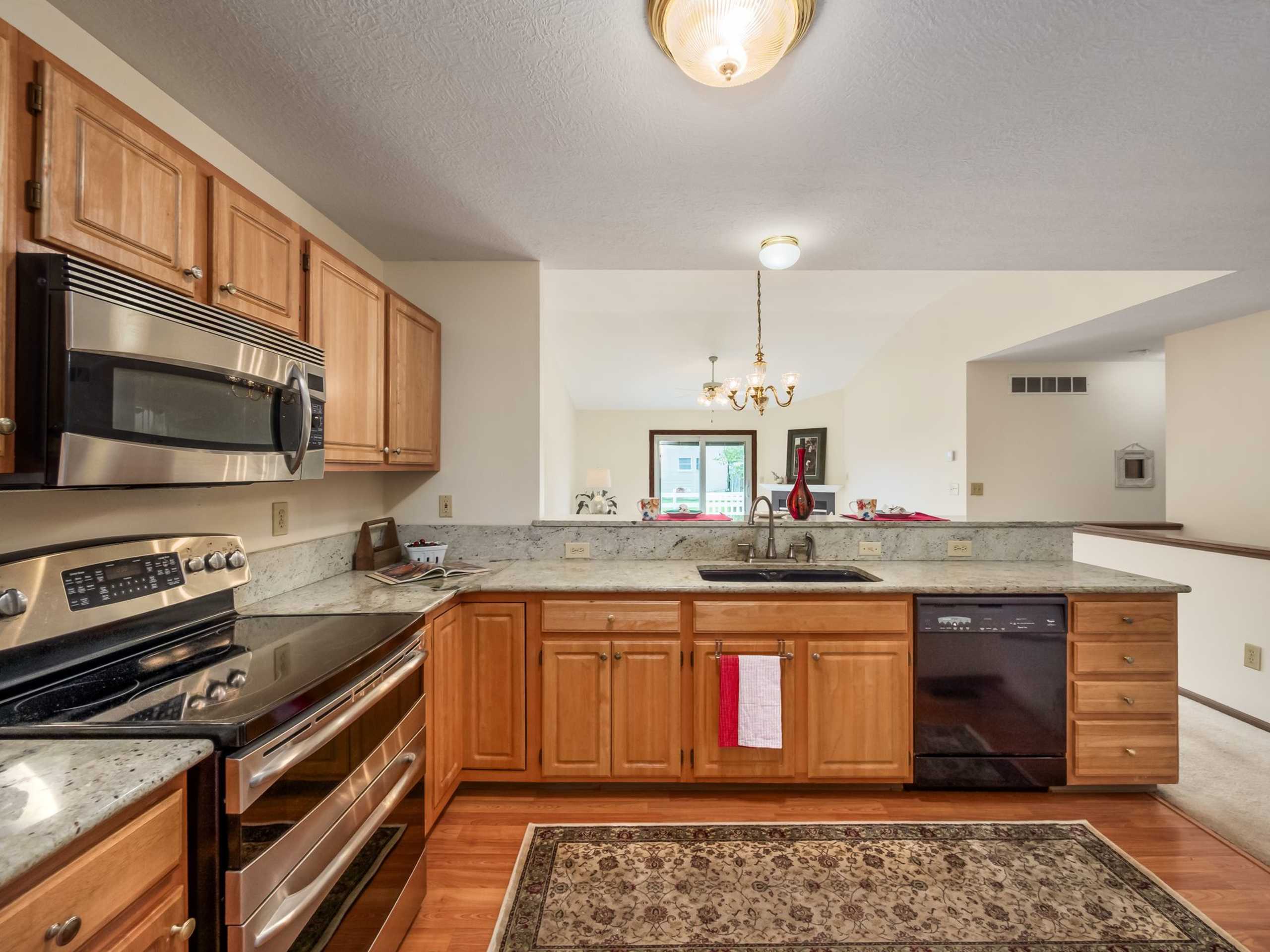 Quality finishes in this one-owner condo home