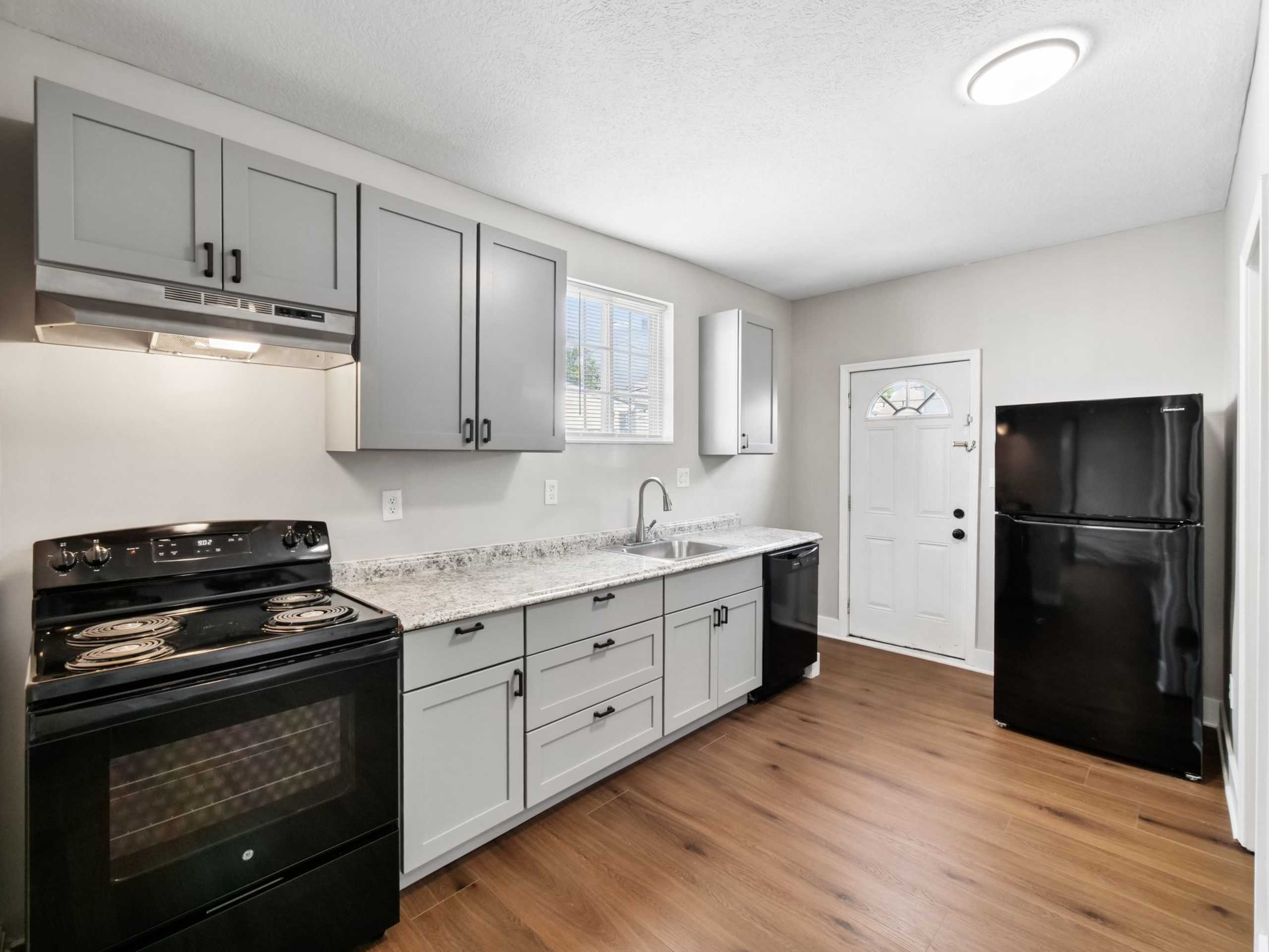 Franklinton Duplex with 2 br/1ba per side with fenced yard