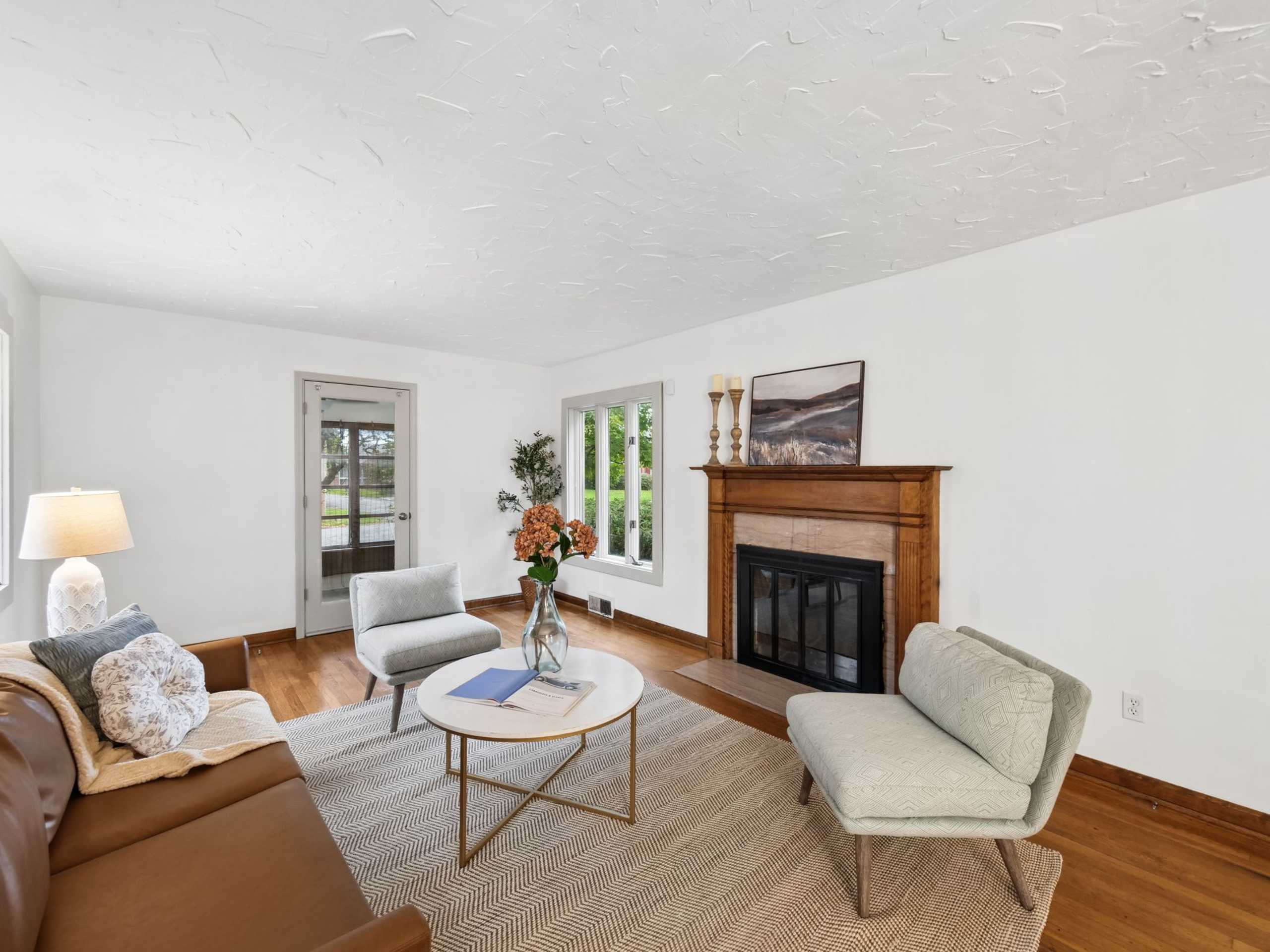 Westgate Cape cod with decorative fireplace