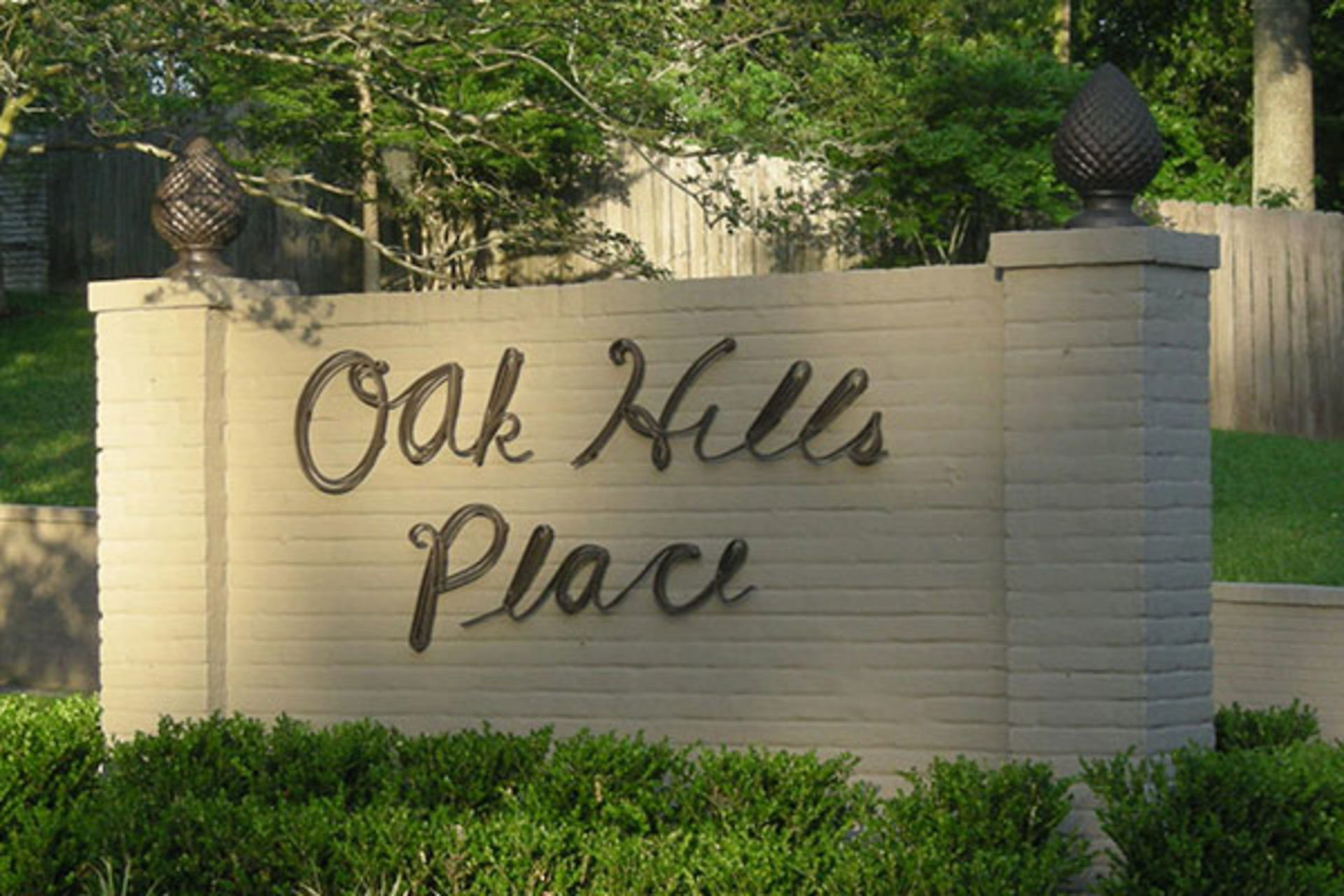 Oak Hills Place Subdivision