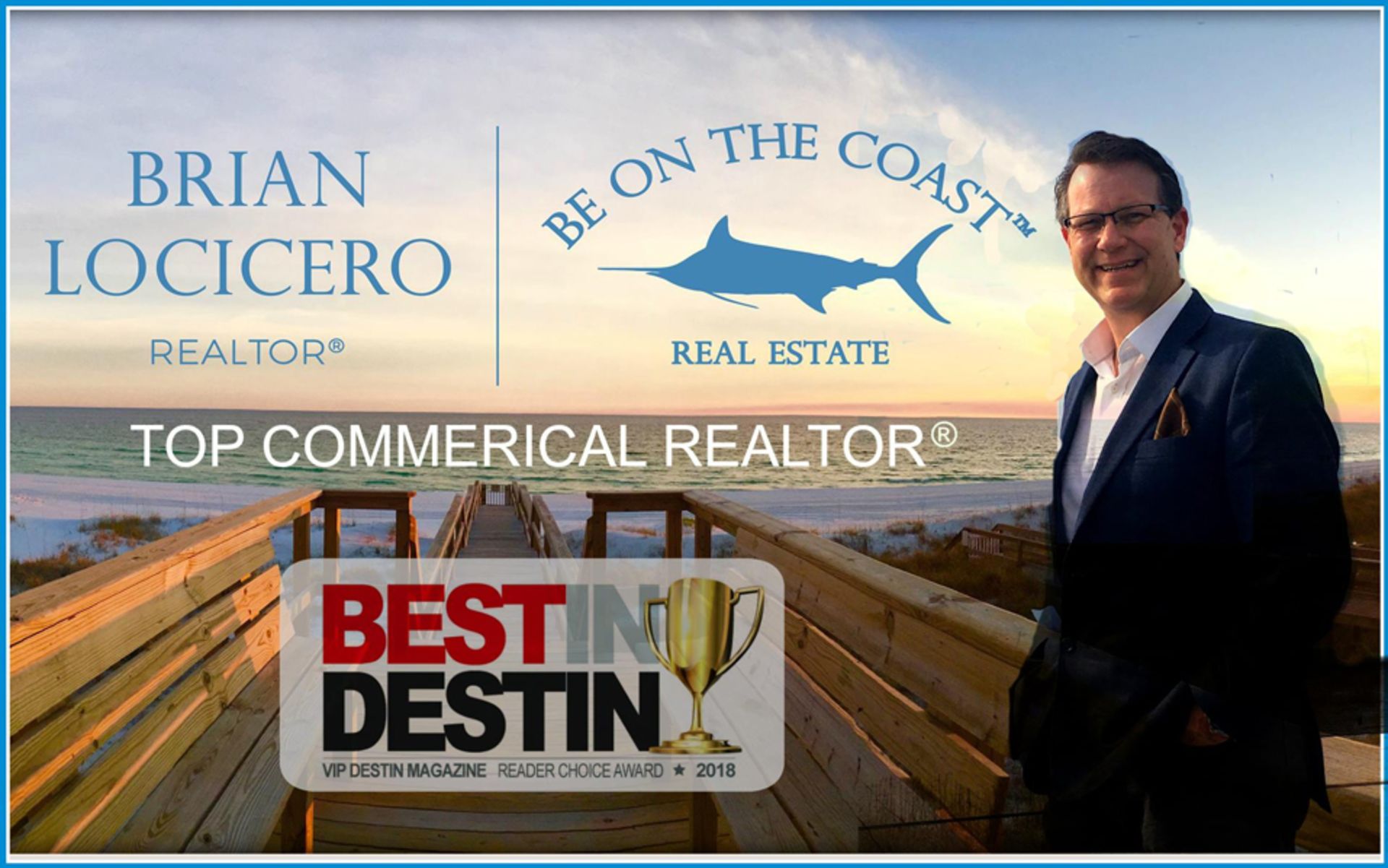2018 Best in Destin Top Commercial Realtor®