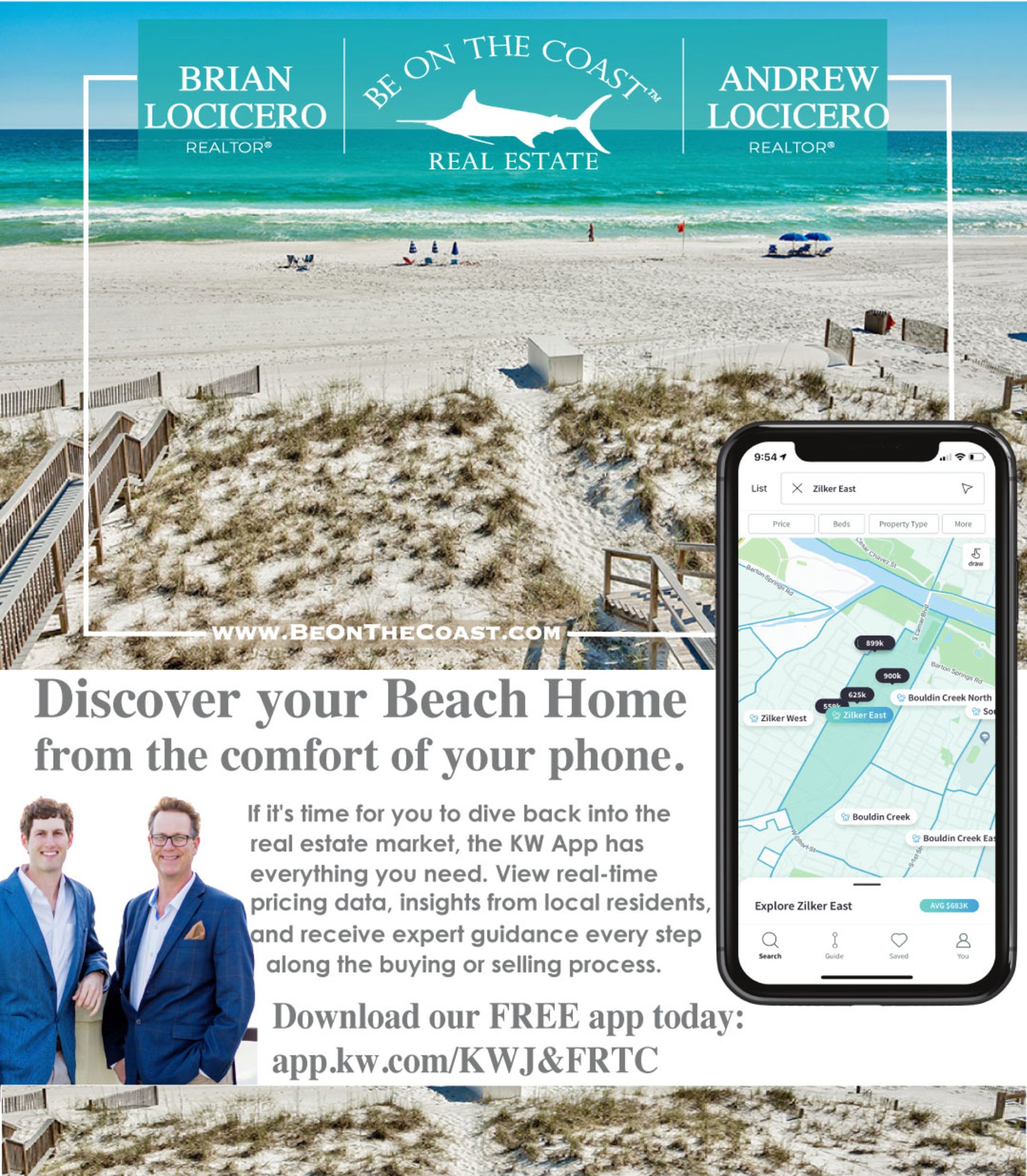 Ready to find Beach Property in your budget? Download our FREE App now!