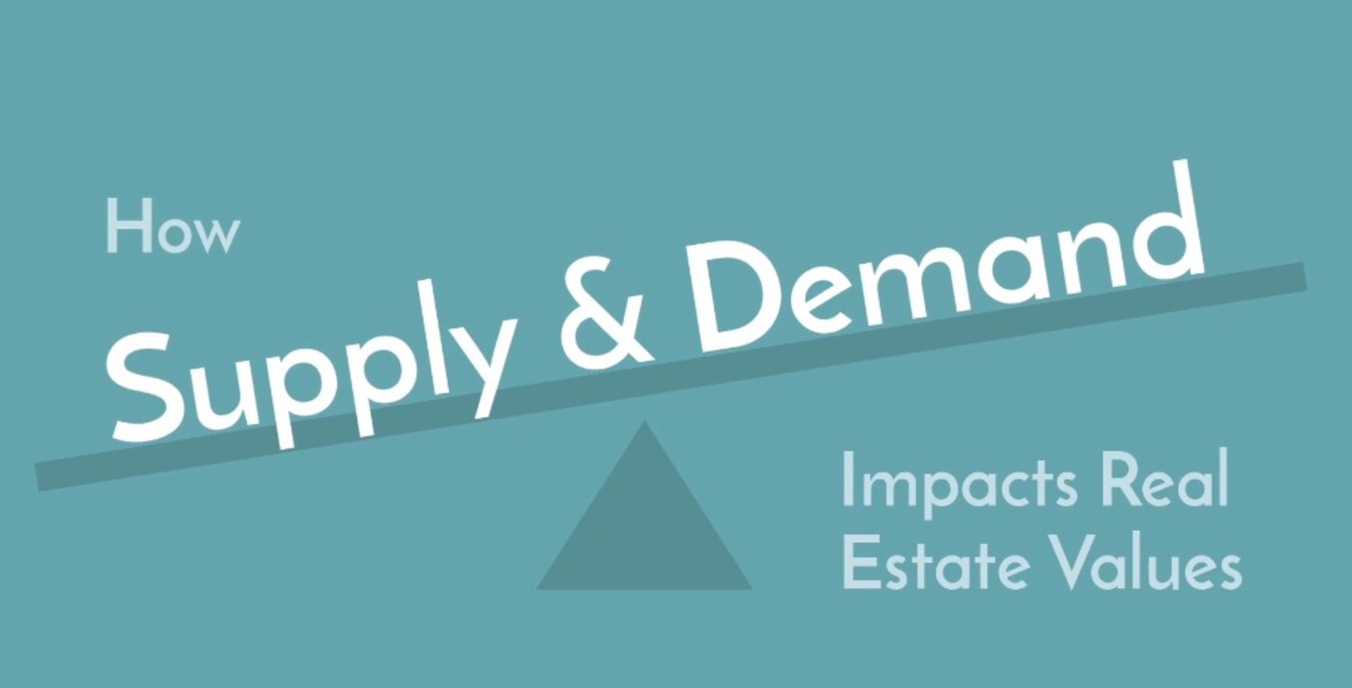 How Supply and Demand Impacts Real Estate Values