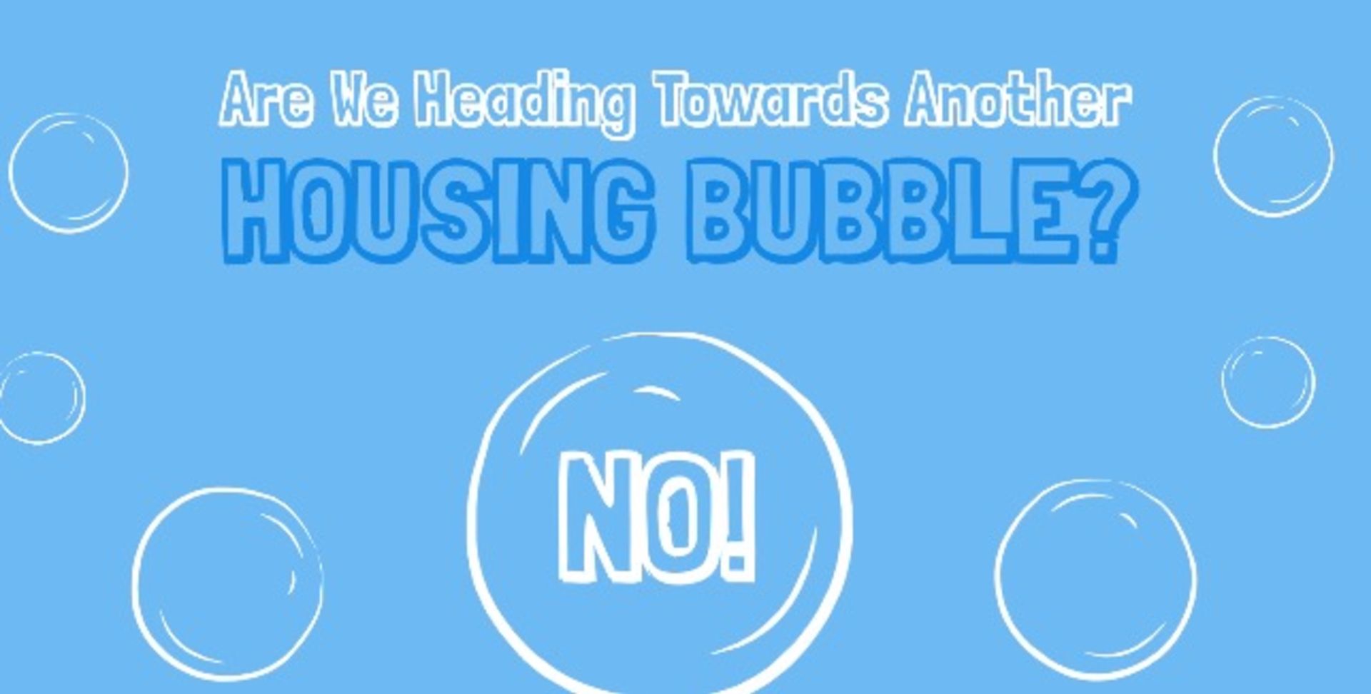 Is South Carolina Heading Towards Another Housing Bubble? NO!