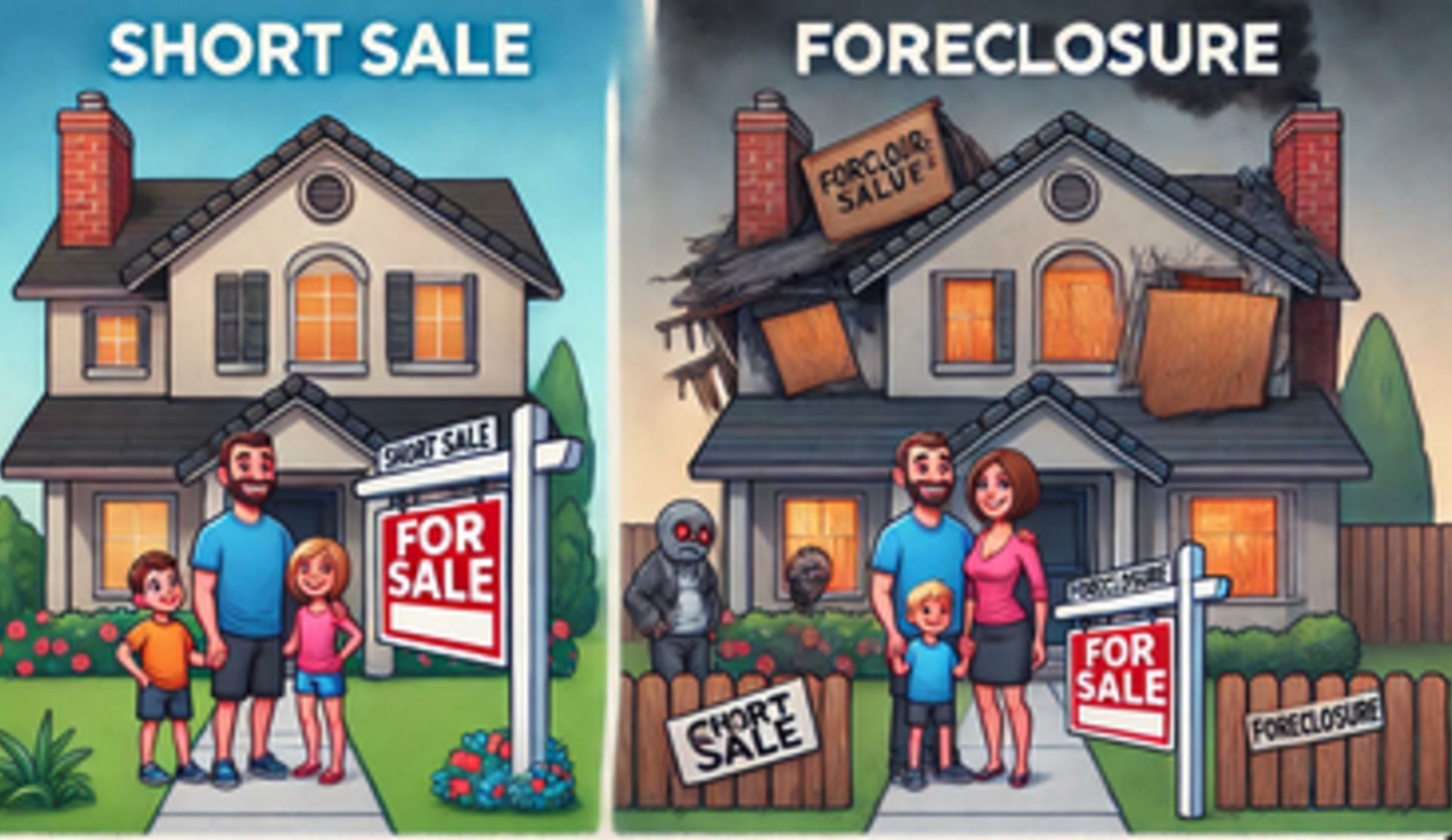 Understanding Short Sales vs. Foreclosures