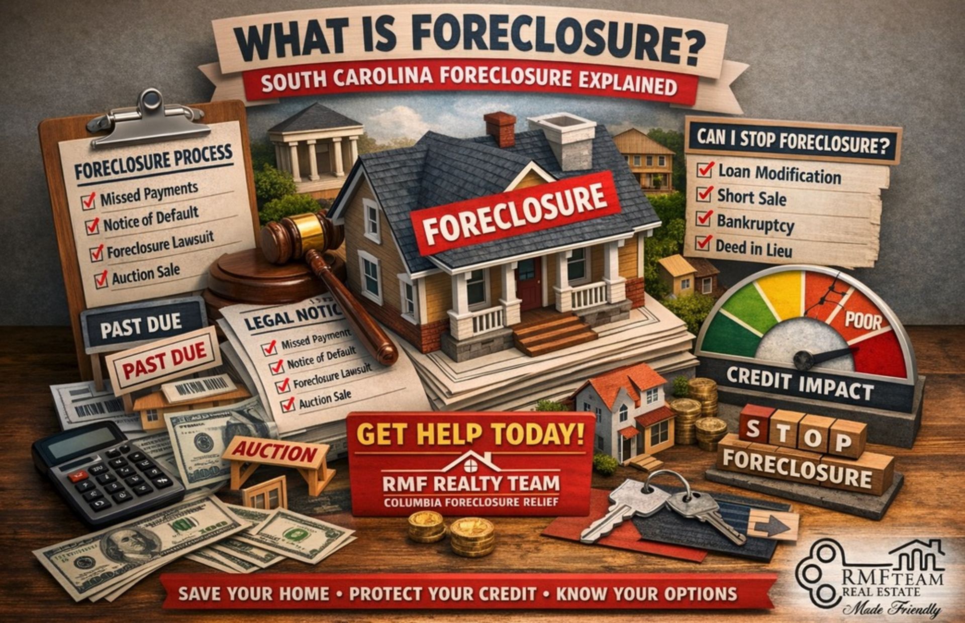 South Carolina Foreclosure Explained