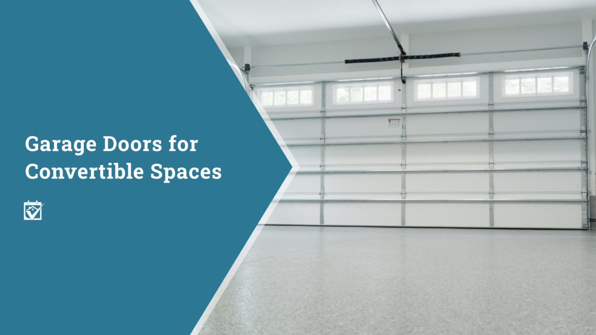Garage Doors for Convertible Spaces
