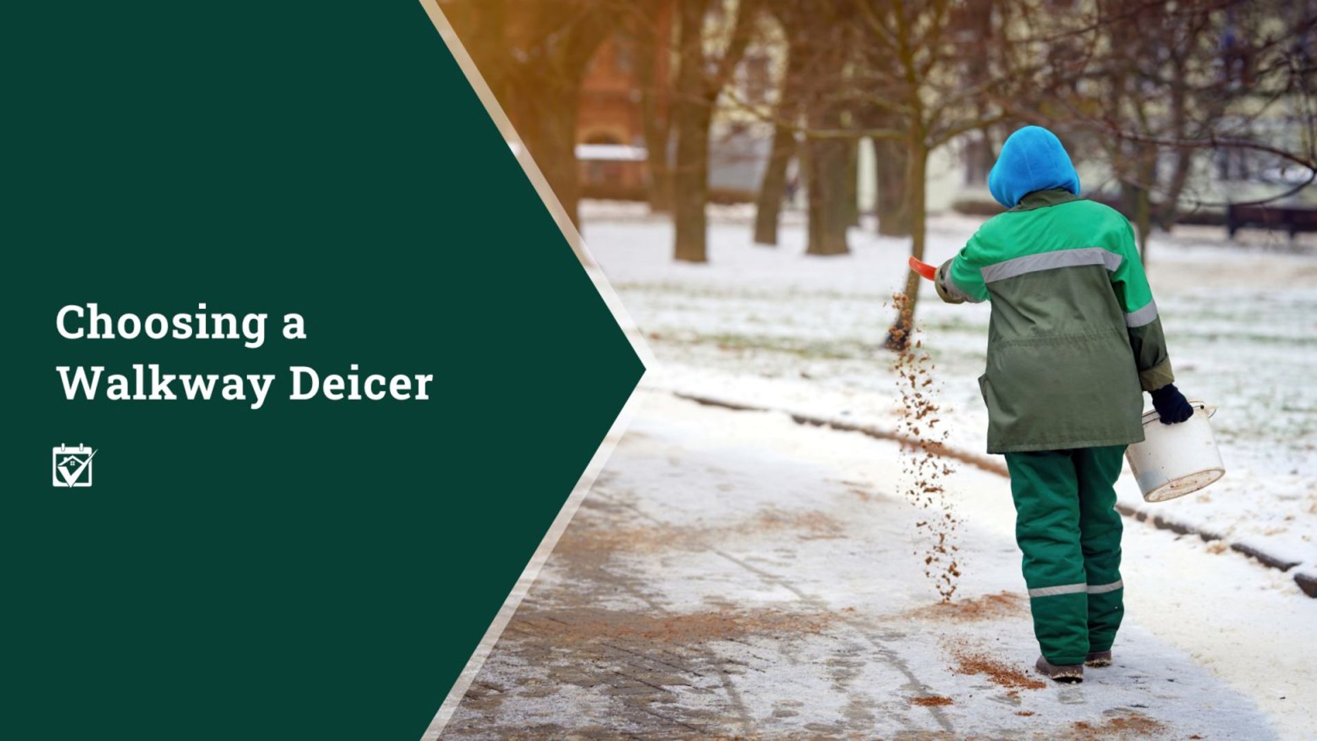 Choosing a Walkway Deicer
