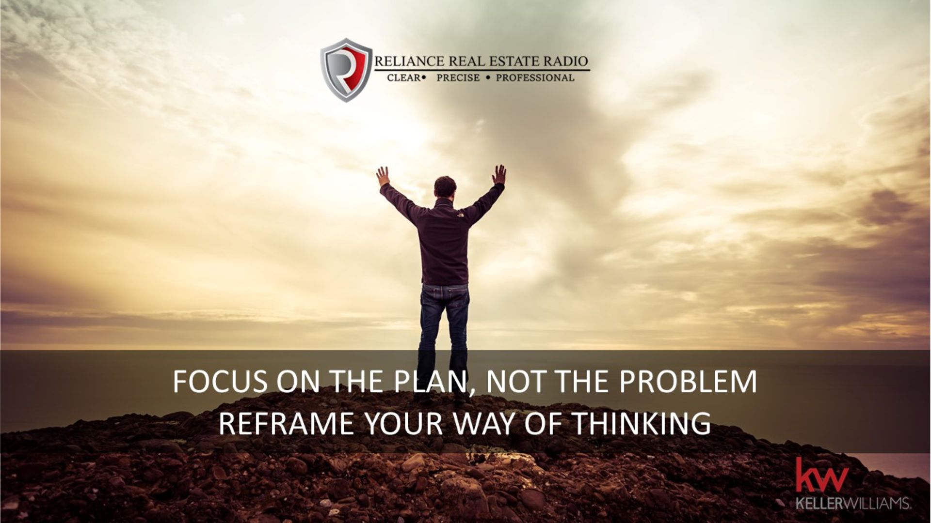 FOCUS ON THE PLAN, NOT THE PROBLEM – RE FRAME YOUR WAY OF THINKING (Episode 28)