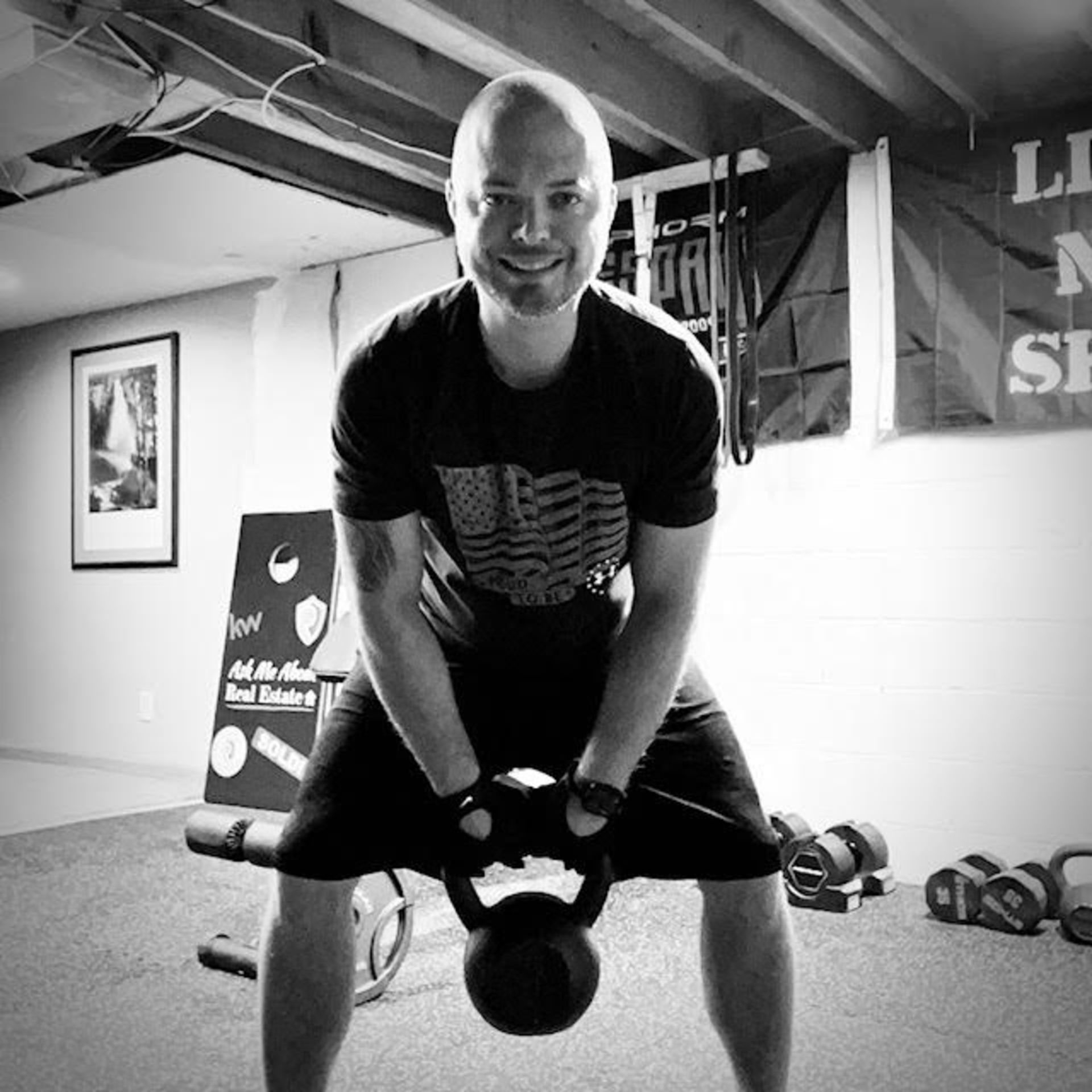 Get out of the window, and look in the mirror