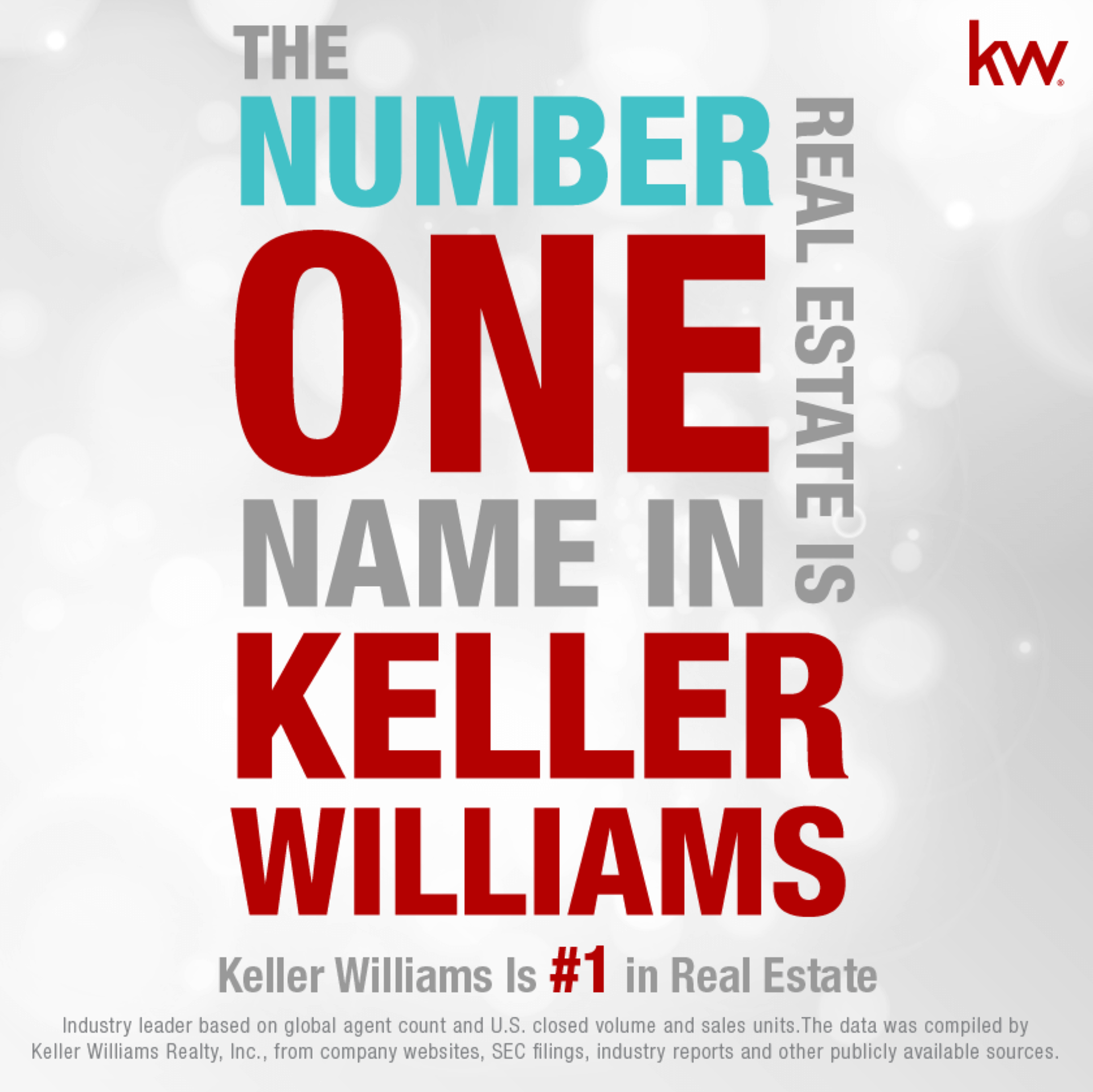 Keller Williams Is #1!