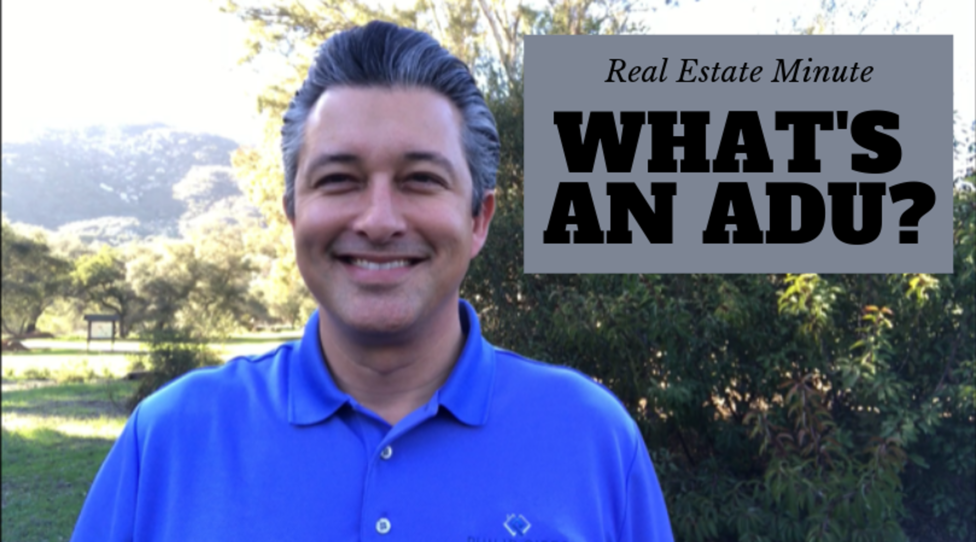What&#8217;s an ADU? &#8211; Phil Gibbs Real Estate Minute