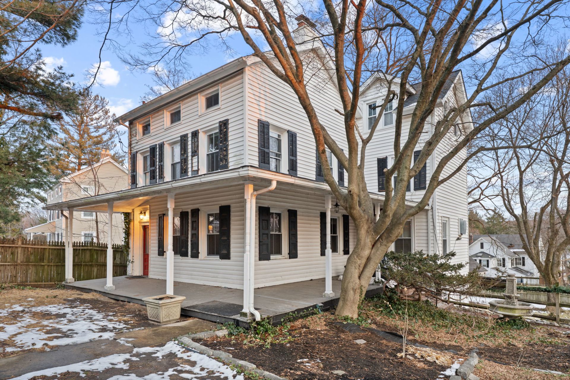 3004 Church Road, Lafayette Hill PA: Victorian Colonial for Sale on a Rare Double Lot in Whitemarsh Township