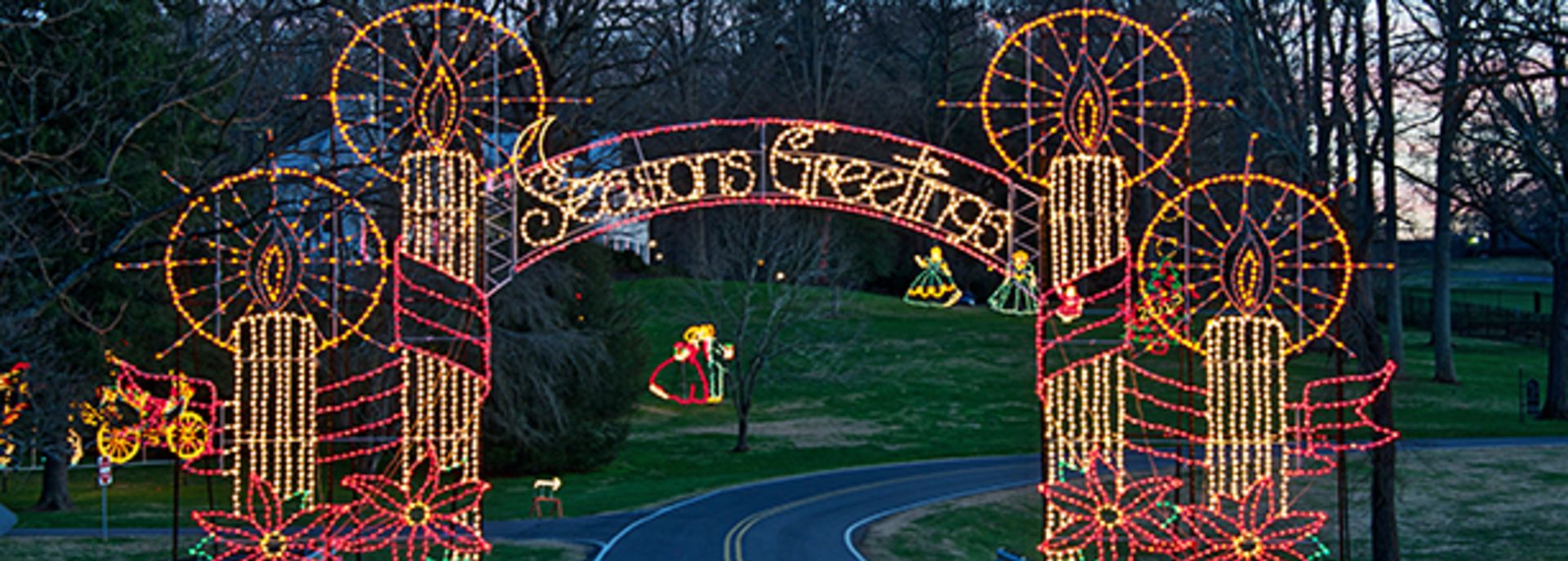 Best Places around Greensboro to see Christmas Lights!