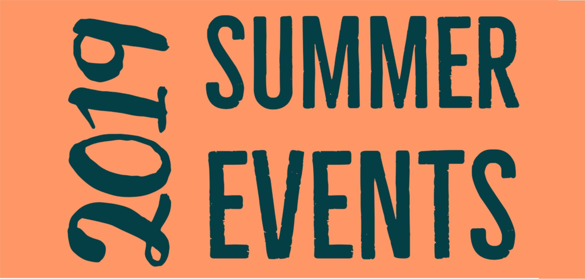2019 Summer Events Calendar