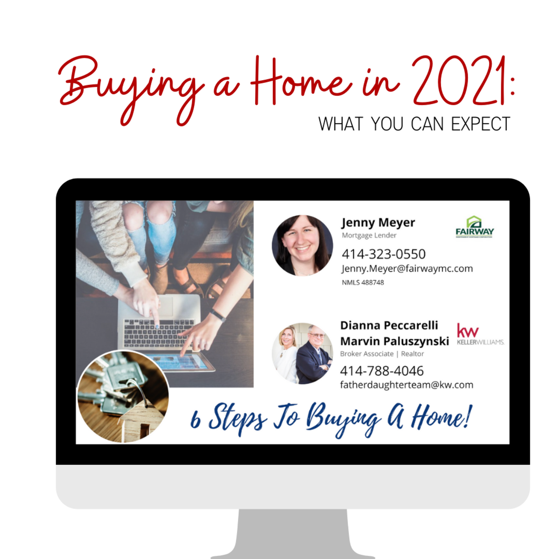 6 Steps To Buying A Home!