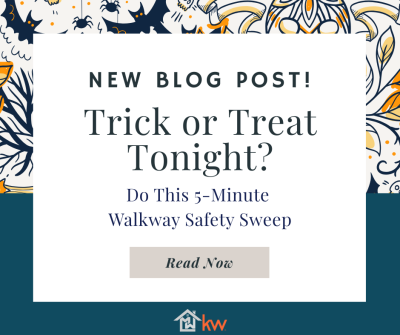 Trick-or-Treat Tonight? Do This 5- Minute Walkway Safety Sweep