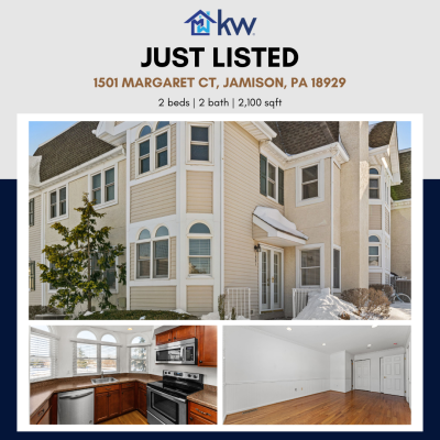 Just Listed: 1501 Margaret Ct, Jamison PA