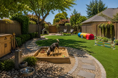 Setting Up a Pet-Friendly Backyard