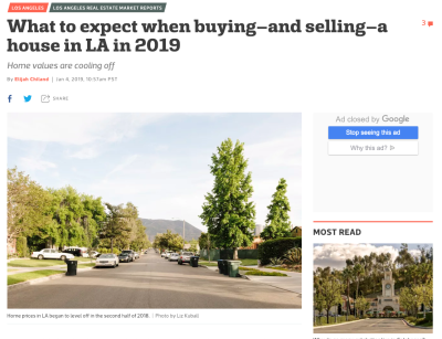Buying a House in LA: What to expect in 2019