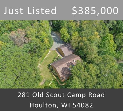 Just Listed &#8211; 281 Old Scout Camp Road, Houlton, WI 54082