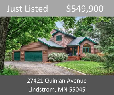 Just Listed – 27421 Quinlan Avenue, Lindstrom, MN 55045