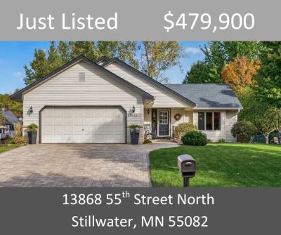 Just Listed – 13868 55th Street North, Stillwater, MN 55082