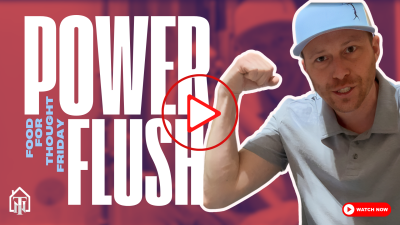 FOOD FOR THOUGHT FRIDAY: POWER FLUSH