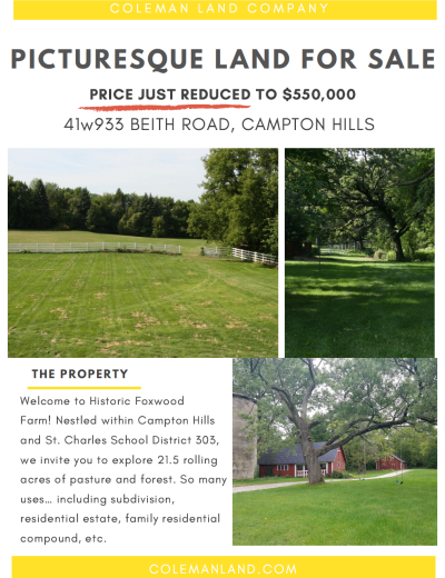 21+ Acres &#8211; PRICE REDUCTION!