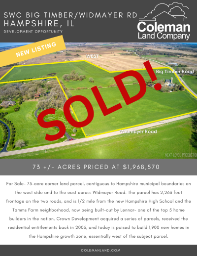 SOLD &#8211; Hampshire Vacant Land &#8211; April 15, 2024