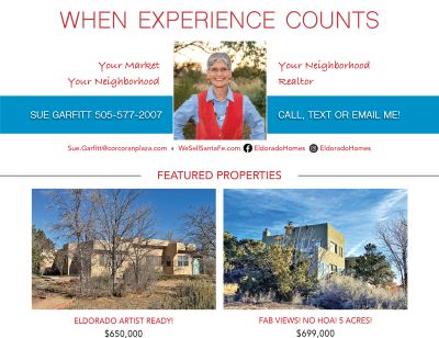 Did you see my ad in the february issue of greet eldorado?