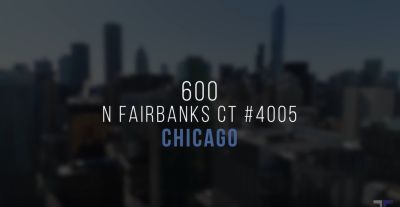 600 North Fairbanks Ct Unit 4005 Video