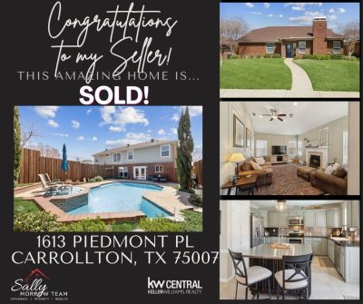 This Amazing Home in Carrollton, Texas is SOLD!