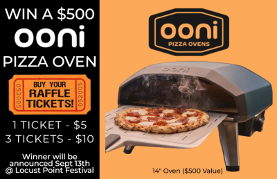 OONI Pizza Oven Raffle