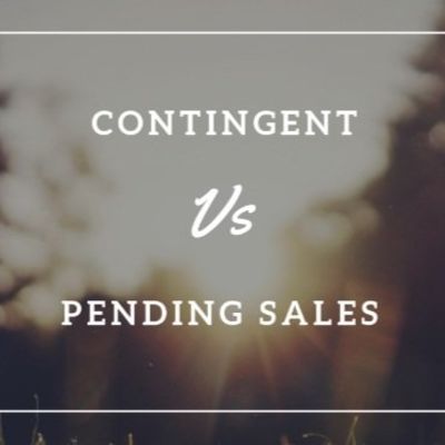 What’s the Difference: Pending or Contingent?