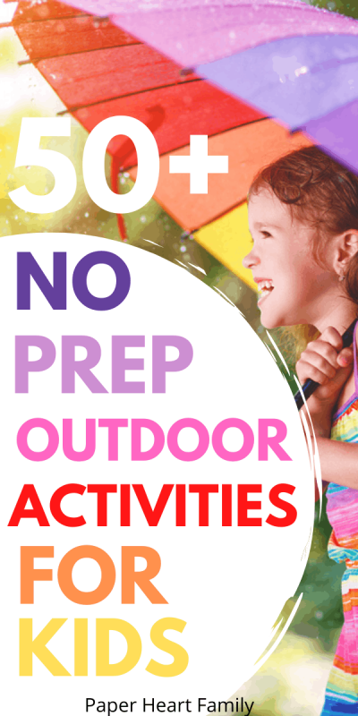 Summer &#8220;No-Prep&#8221; Activities for Kids