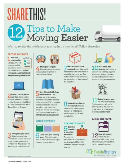 12 Tips To Make Moving Easier