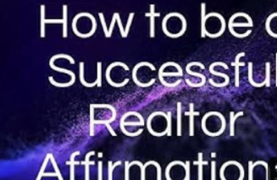 How to be a Successful Real Estate Agent