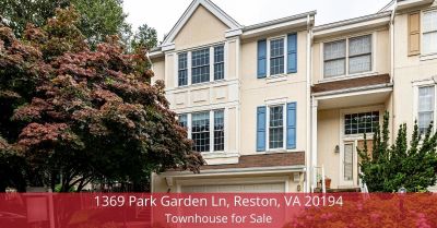 1369 Park Garden Ln, Reston, VA 20194 | Townhouse for Sale