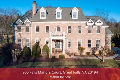 905 Falls Manors Court, Great Falls, VA 20194 | Manor for Sale