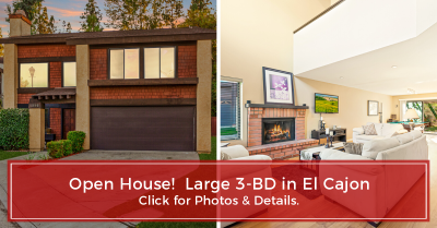Just Listed &#8211; Executive-style 3-BD in El Cajon
