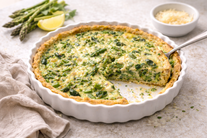 Gluten-Free Spring Vegetable Quiche Recipe (Easy Brunch Idea)