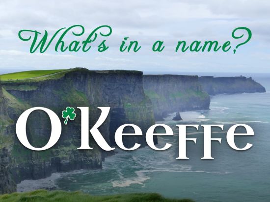 What&#8217;s In A Name? | Mary Ann O&#8217;Keeffe